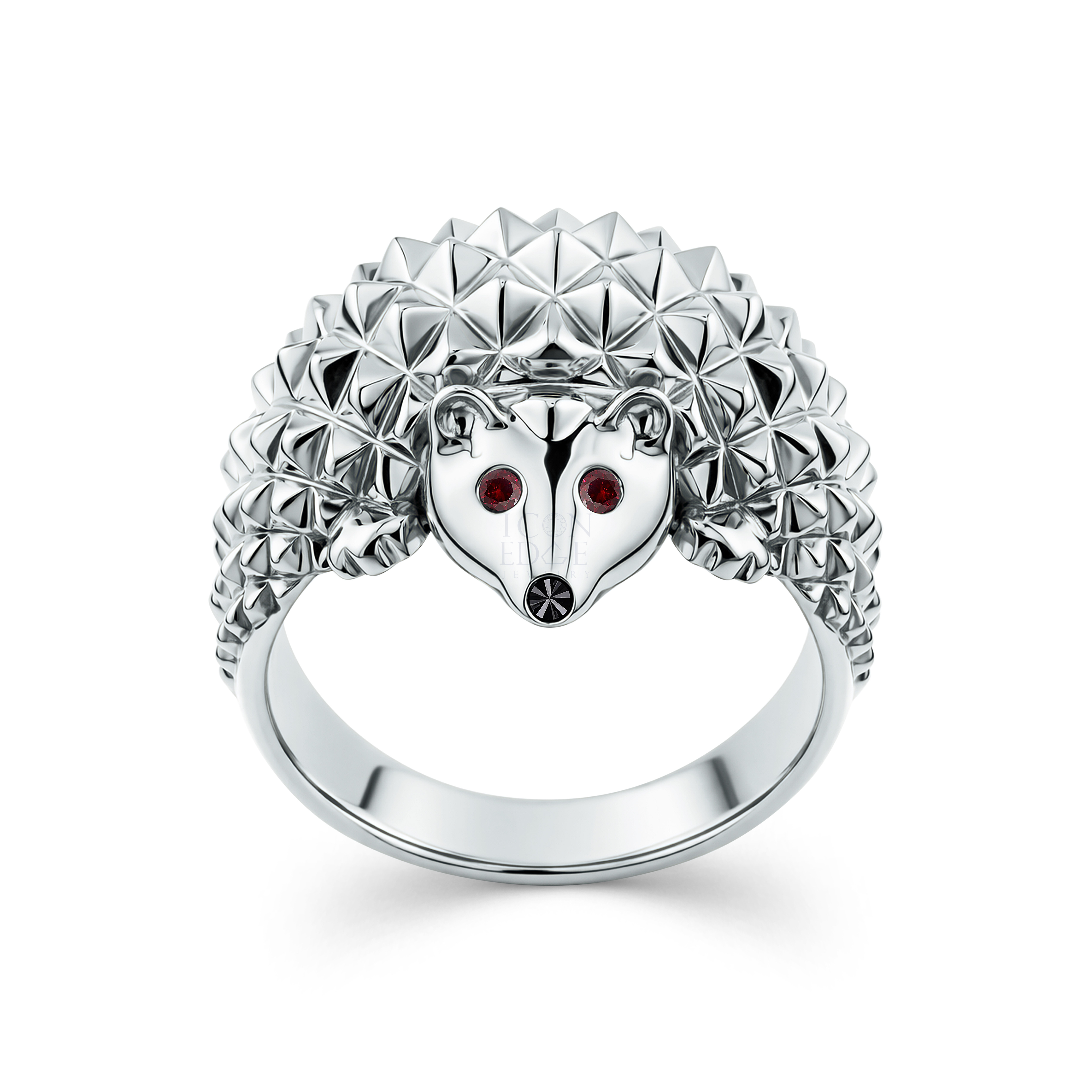 Кольцо Hedgehog White
